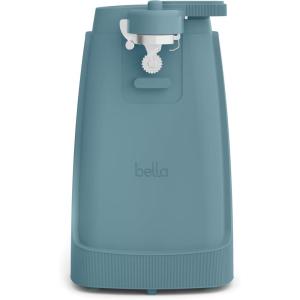 imagebella Electric Can Opener and Knife Sharpener Multifunctional Jar and Bottle Opener with Removable Cutting Lever and Cord Storage Stainless Steel Blade SurfSurf