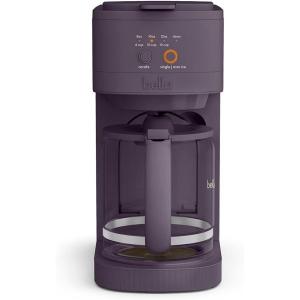 imagebella VersaBrew 2in1 Coffee Maker KCup compatible Brew 3 Sizes Carafes ampamp Single Serve Cups Dishwasher Safe Reusable Filter ampamp Filter Holder Iced Coffee Function 60oz Tank OatmilkPlum