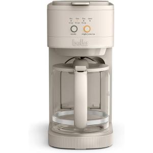 imagebella VersaBrew 2in1 Coffee Maker KCup compatible Brew 3 Sizes Carafes ampamp Single Serve Cups Dishwasher Safe Reusable Filter ampamp Filter Holder Iced Coffee Function 60oz Tank OatmilkOatmilk