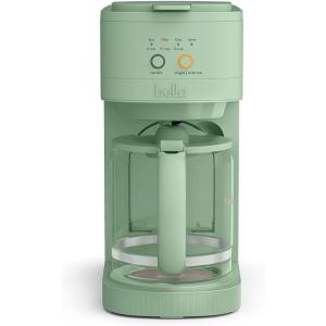 imagebella VersaBrew 2in1 Coffee Maker KCup compatible Brew 3 Sizes Carafes ampamp Single Serve Cups Dishwasher Safe Reusable Filter ampamp Filter Holder Iced Coffee Function 60oz Tank OatmilkSeaglass