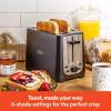 imageBELLA 4 Slice Toaster with Auto Shut Off  Extra Wide Slots ampamp Removable Crumb Tray and Cancel Defrost ampamp Reheat Function  Toast Bread ampamp Bagel BlackBlack