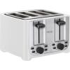 imageBELLA 4 Slice Toaster with Auto Shut Off  Extra Wide Slots ampamp Removable Crumb Tray and Cancel Defrost ampamp Reheat Function  Toast Bread ampamp Bagel BlackWhite