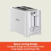 imageBELLA 4 Slice Toaster with Auto Shut Off  Extra Wide Slots ampamp Removable Crumb Tray and Cancel Defrost ampamp Reheat Function  Toast Bread ampamp Bagel BlackWhite