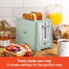 imageBELLA 4 Slice Toaster with Auto Shut Off  Extra Wide Slots ampamp Removable Crumb Tray and Cancel Defrost ampamp Reheat Function  Toast Bread ampamp Bagel BlackSage