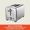 imageBELLA 4 Slice Toaster with Auto Shut Off  Extra Wide Slots and Removable DropDown Crumb Tray with Cancel and Reheat Function  For Texas Toast Large Bread ampamp Bagel Stainless SteelStainless Steel