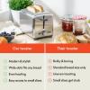 imageBELLA 4 Slice Toaster with Auto Shut Off  Extra Wide Slots and Removable DropDown Crumb Tray with Cancel and Reheat Function  For Texas Toast Large Bread ampamp Bagel Stainless SteelStainless Steel