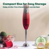 imageBELLA Immersion Hand Blender Portable Mixer with Whisk Attachment  Electric Handheld Juicer Shakes Baby Food and Smoothie Maker Stainless Steel BlackRed