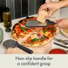 imagebella 7Piece Modular Gadget Set Grater Pizza Cutter Ice Cream Scoop Peeler Shears Bottle Opener Crock with removable divider Dishwasher Safe SlateSlate