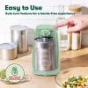 imagebella Automatic Can Opener Hands Free Battery Operated Cordless Stainless steel blade to open any Size Can with Magnet to Safely Remove Lid Seamless Opening Decreases Sharp Edges SlateSage