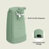 imagebella Automatic Can Opener Hands Free Battery Operated Cordless Stainless steel blade to open any Size Can with Magnet to Safely Remove Lid Seamless Opening Decreases Sharp Edges SlateSeaglass