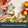 imagebella Automatic Can Opener Hands Free Battery Operated Cordless Stainless steel blade to open any Size Can with Magnet to Safely Remove Lid Seamless Opening Decreases Sharp Edges SlateOatmilk