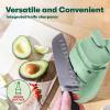imagebella Automatic Can Opener Hands Free Battery Operated Cordless Stainless steel blade to open any Size Can with Magnet to Safely Remove Lid Seamless Opening Decreases Sharp Edges SlateSage