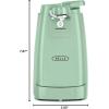 imagebella Automatic Can Opener Hands Free Battery Operated Cordless Stainless steel blade to open any Size Can with Magnet to Safely Remove Lid Seamless Opening Decreases Sharp Edges SlateSage