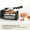 imagebella Classic Rotating Belgian Waffle Maker with Nonstick Plates Removable Drip Tray Adjustable Browning Control and Cool Touch Handles Stainless SteelPolished Stainless Steel
