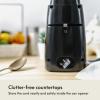 imagebella Electric Can Opener and Knife Sharpener Removable Cutting Lever Cord Storage Stainless Steel Blade BlackOne Size Pack of 4