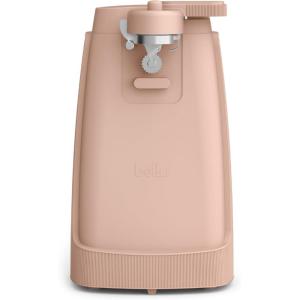imagebella Automatic Can Opener Hands Free Battery Operated Cordless Stainless steel blade to open any Size Can with Magnet to Safely Remove Lid Seamless Opening Decreases Sharp Edges SlateBlossom