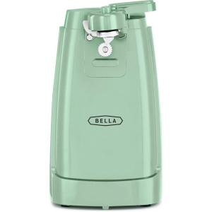 imagebella Automatic Can Opener Hands Free Battery Operated Cordless Stainless steel blade to open any Size Can with Magnet to Safely Remove Lid Seamless Opening Decreases Sharp Edges SlateSage