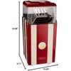 image:imageBELLA 13554 Hot Air Popcorn Maker Red and White