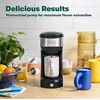 image:imageBELLA Dual Brew Single Serve Coffee Maker Brews both Kcup and Ground Coffee Large 14oz Capacity Easy One Touch Auto Shutoff BlackBlack