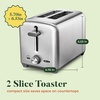 image:imageBELLA Electric Griddle CopperBlack and 2 Slice ToasterTray  Toaster