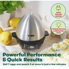image:imageBELLA Rapid Electric Egg Cooker and Omelet Maker with Auto Shut Off for Easy to Peel Poached Eggs Soft Medium and HardBoiled Eggs 7 Egg Capacity Tray Single Tier Black amp Steel