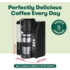 image:imageBELLA Single Serve Coffee Maker Dual Brew Kcup Compatible  Ground Coffee Brewer with Removable Water Tank amp Adjustable Drip Tray Perfect for Travel Mug
