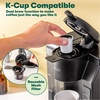 image:imageBELLA Single Serve Coffee Maker Dual Brew Kcup Compatible  Ground Coffee Brewer with Removable Water Tank amp Adjustable Drip Tray Perfect for Travel Mug