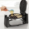 image:imageBELLA XL Electric Ceramic Titanium Griddle and Belgian Waffle Maker Bundle  Make 15 Eggs or Pancakes At Once  Nonstick Coating  Rotating FunctionGriddle
