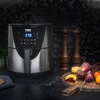 image:imageBella Pro Series 8qt Touchscreen Digital Air Fryer Stainless Steel