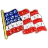 image:imageBELLA Crystal Golf Ball Marker amp Hat Clip  Country Collection  USA Waiving Flag