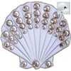 image:imageBELLA Crystal Golf Ball Marker amp Hat Clip  Shell White