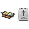 image:imageBELLA Electric Griddle CopperBlack and 2 Slice ToasterTray  Toaster