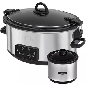 image:image6 quart Programmable Slow Cooker with BONUS Mini Dipper