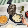image:imagebella GOLDEN 7Inch Rotating Belgian Waffle Maker NonToxic coating SlateFig