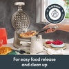 image:imagebella GOLDEN 7Inch Rotating Belgian Waffle Maker NonToxic coating SlateOatmilk