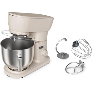 image:imagebella STIR 53Qt TiltHead Stand Mixer 12Speed Countertop Mixer OatmilkOatmilk