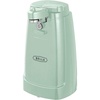 image:imageBELLA Electric Can Opener and Knife Sharpener Multifunctional Jar and Bottle Opener with Removable Cutting Lever and Cable Storage Stainless Steel Blade Sage Green